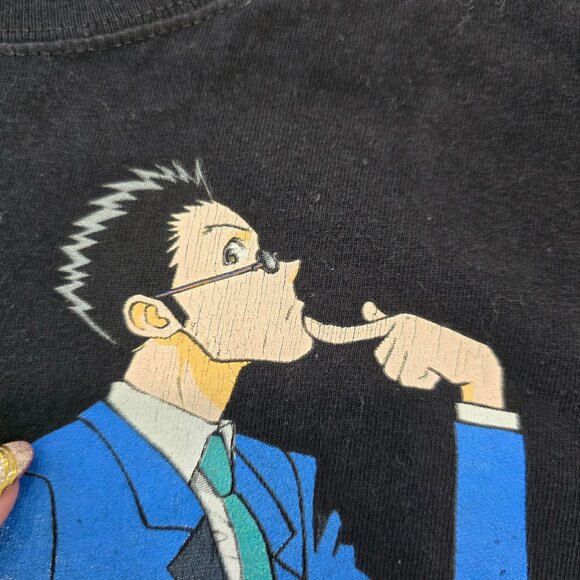 Hunter X Hunter Anime T-Shirt Black XL 100% Cotton Viz Media mens shirt - Picture 4 of 4